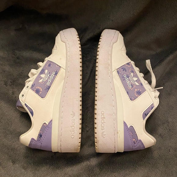 Adidas Forum Bold J ‘Lavender Flowers’. W7/BigKid5.5 - Picture 5 of 9